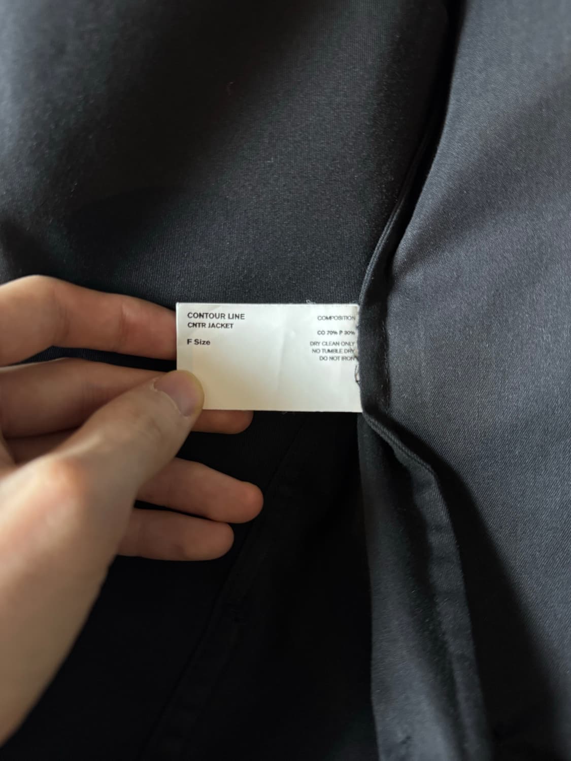 (OS) aieul 아이엘 cntr 자켓 블랙 상품이미지7