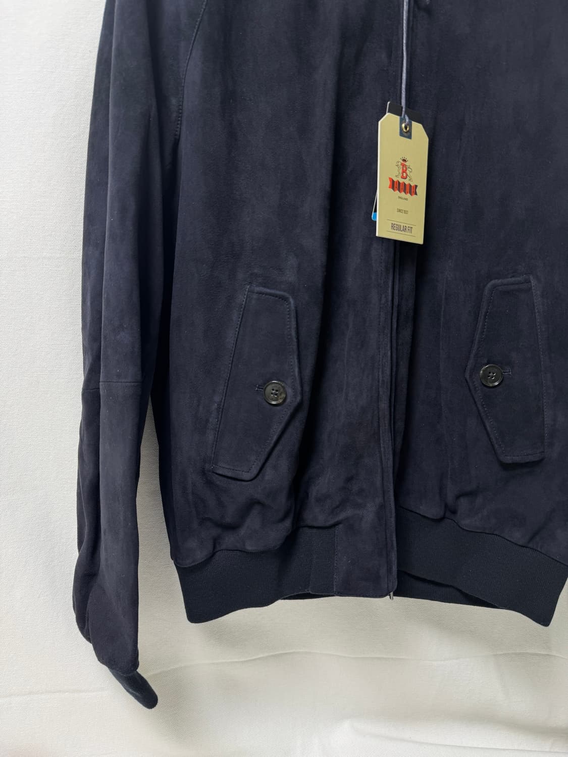 바라쿠타 Baracuta G9 해링턴 스웨이드 자켓 42 상품이미지6