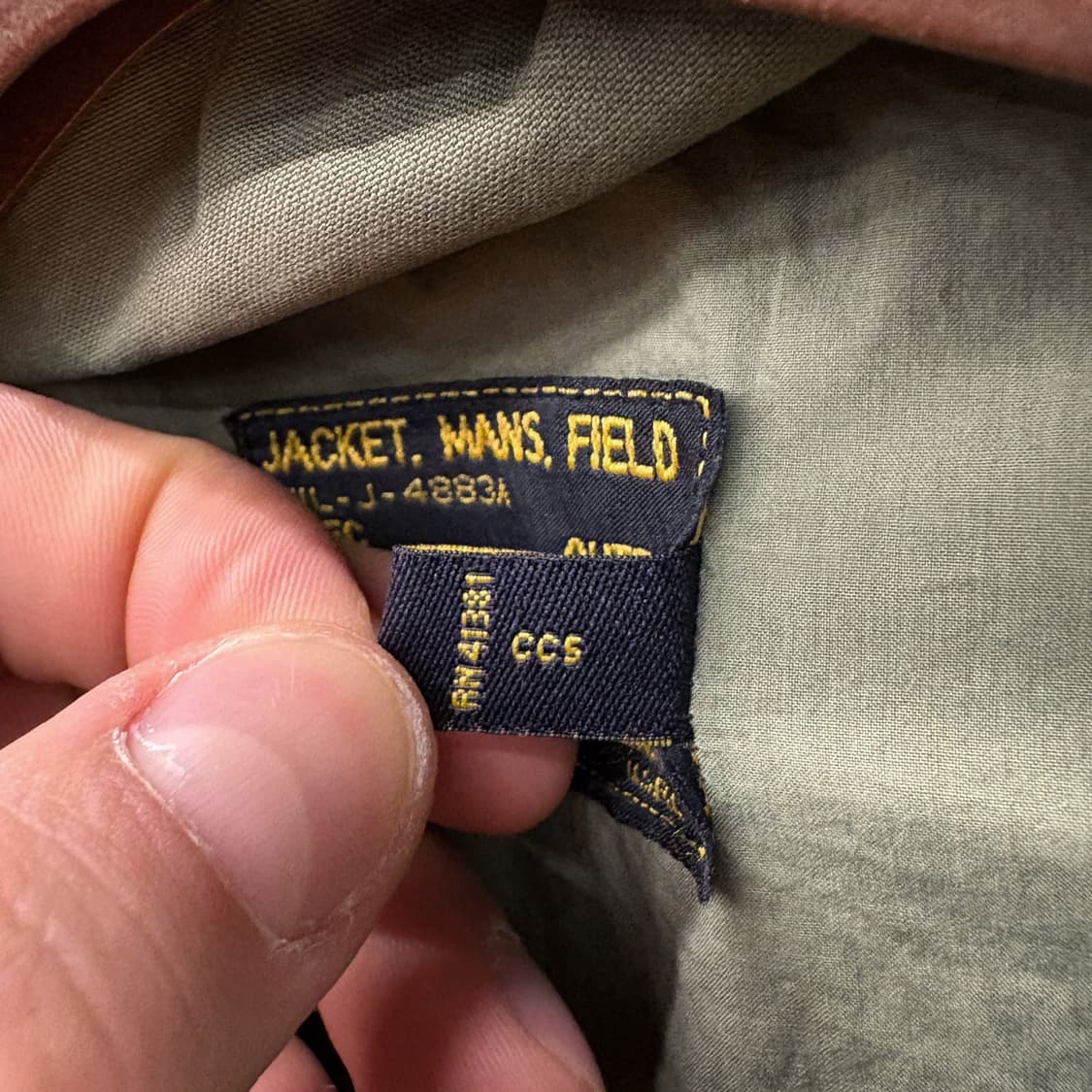 90s 폴로랄프로렌 수베니어 M-43 밀리터리 필드자켓 N172 상품이미지7