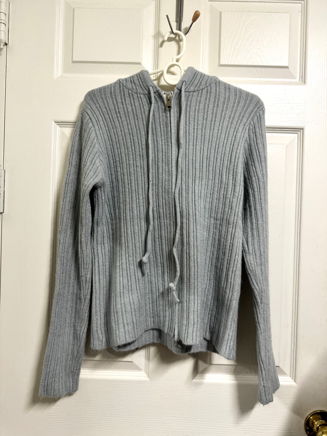 (택포) 그레이 긴팔 가디건 상품이미지1