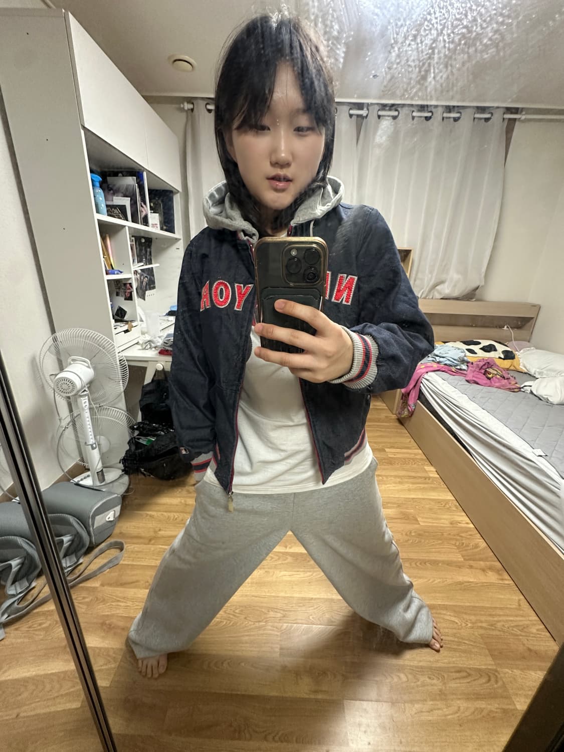 mlb 뉴욕양키즈 데님 자켓 상품이미지1