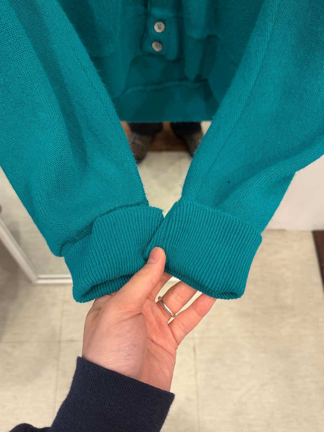 90s Izod 아이조드 빈티지 가디건 (made in USA) 상품이미지4