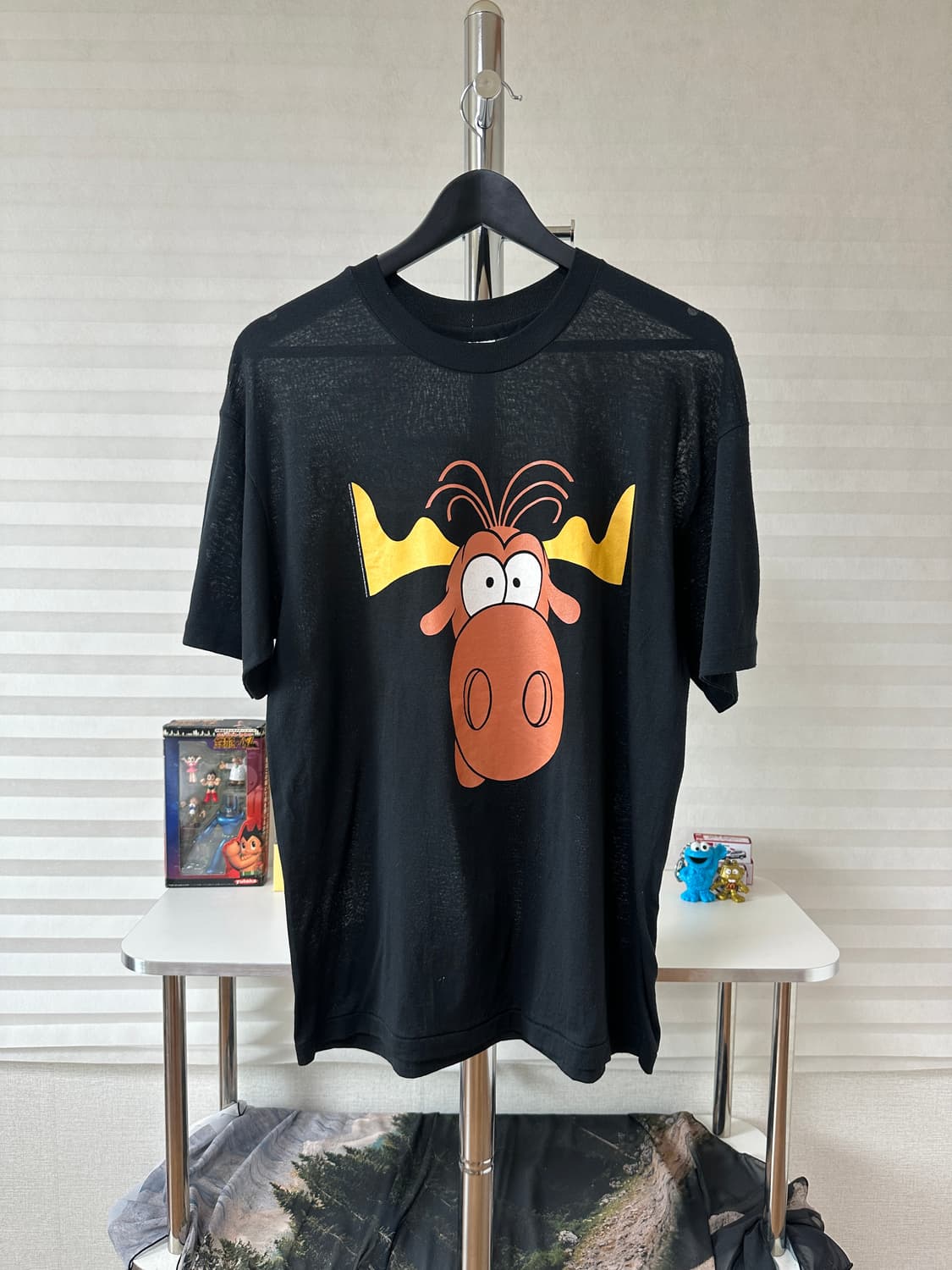 90s Bullwinkle Taco Bell Licensed 반팔 상품이미지1