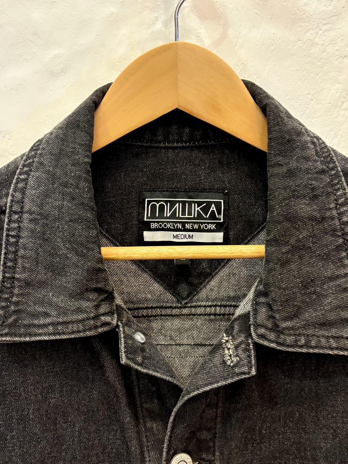 MISHKA 오버핏 데님 트러커 자켓 상품이미지4