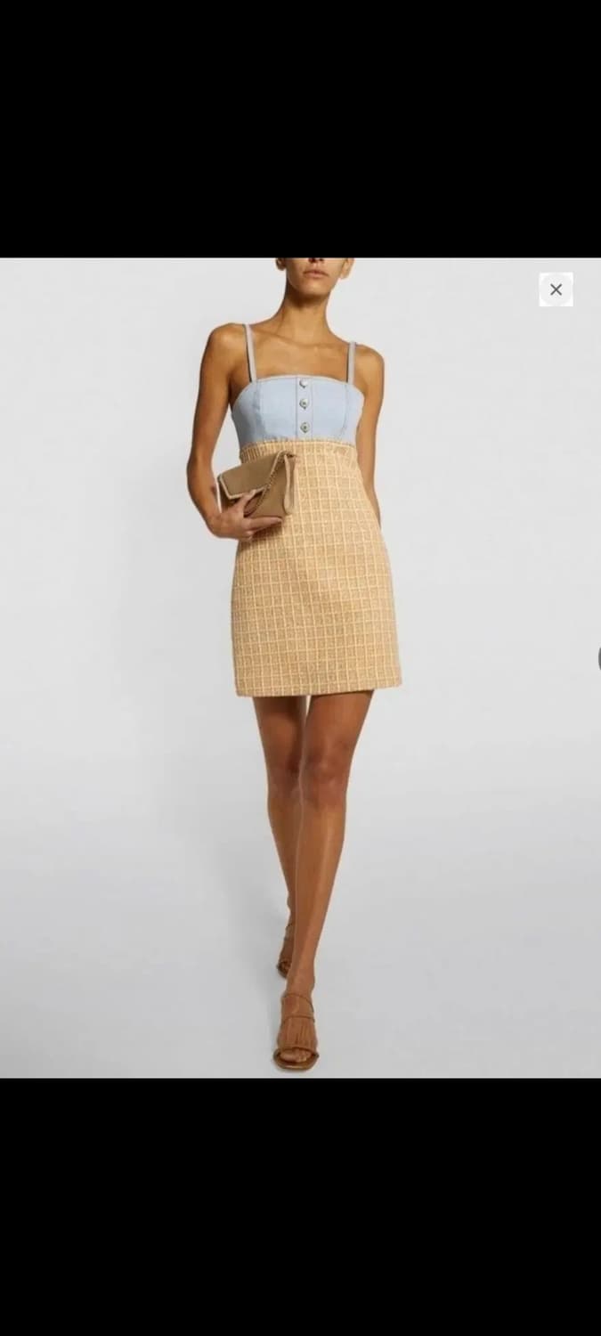 산드로 트위드원피스 청원피스 상품이미지1