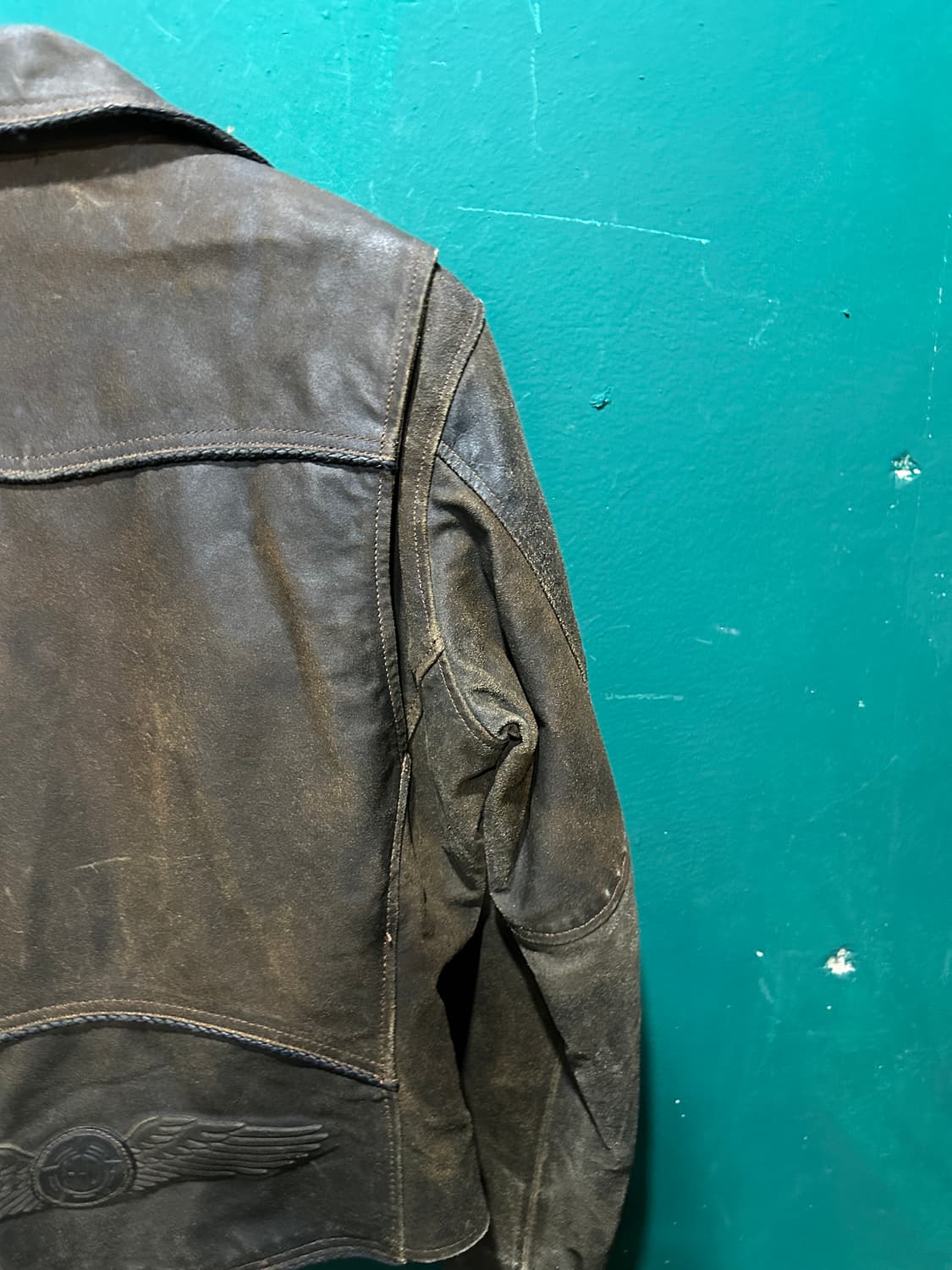 할리데이비슨 브라운 라이더자켓 95-100 상품이미지9