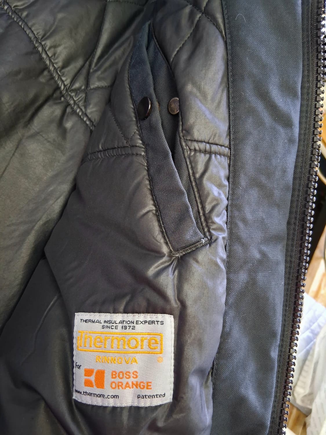 보스) 블랙 퀼팅 자켓/남105 #최상급 # 상품이미지7