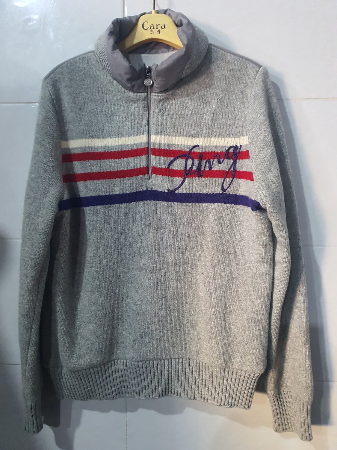 PING 여성 골프. 방풍니트 상품이미지1