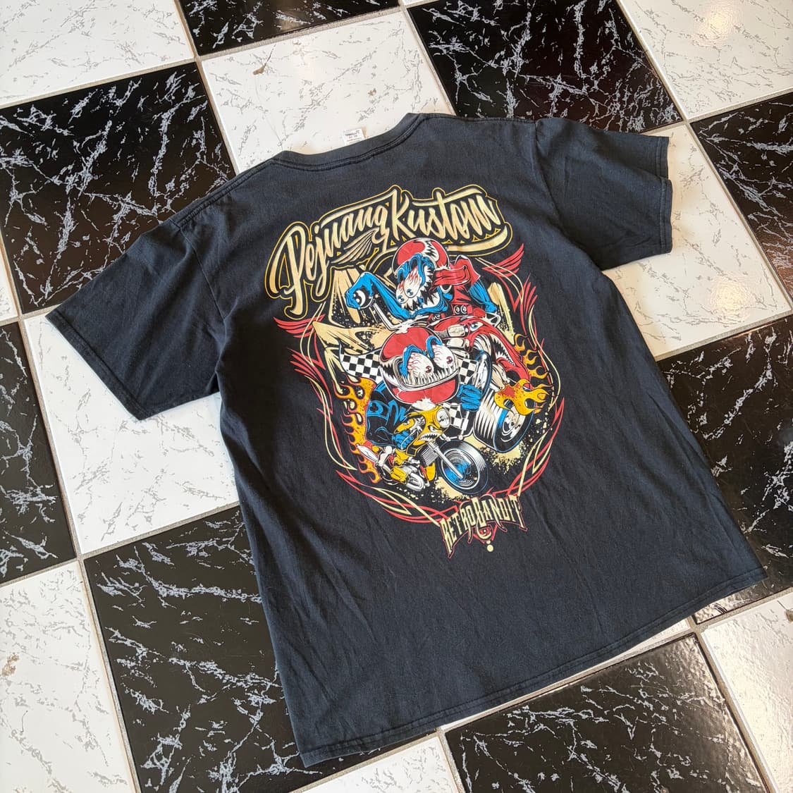 sundfade vintage racing t-shirt 상품이미지7