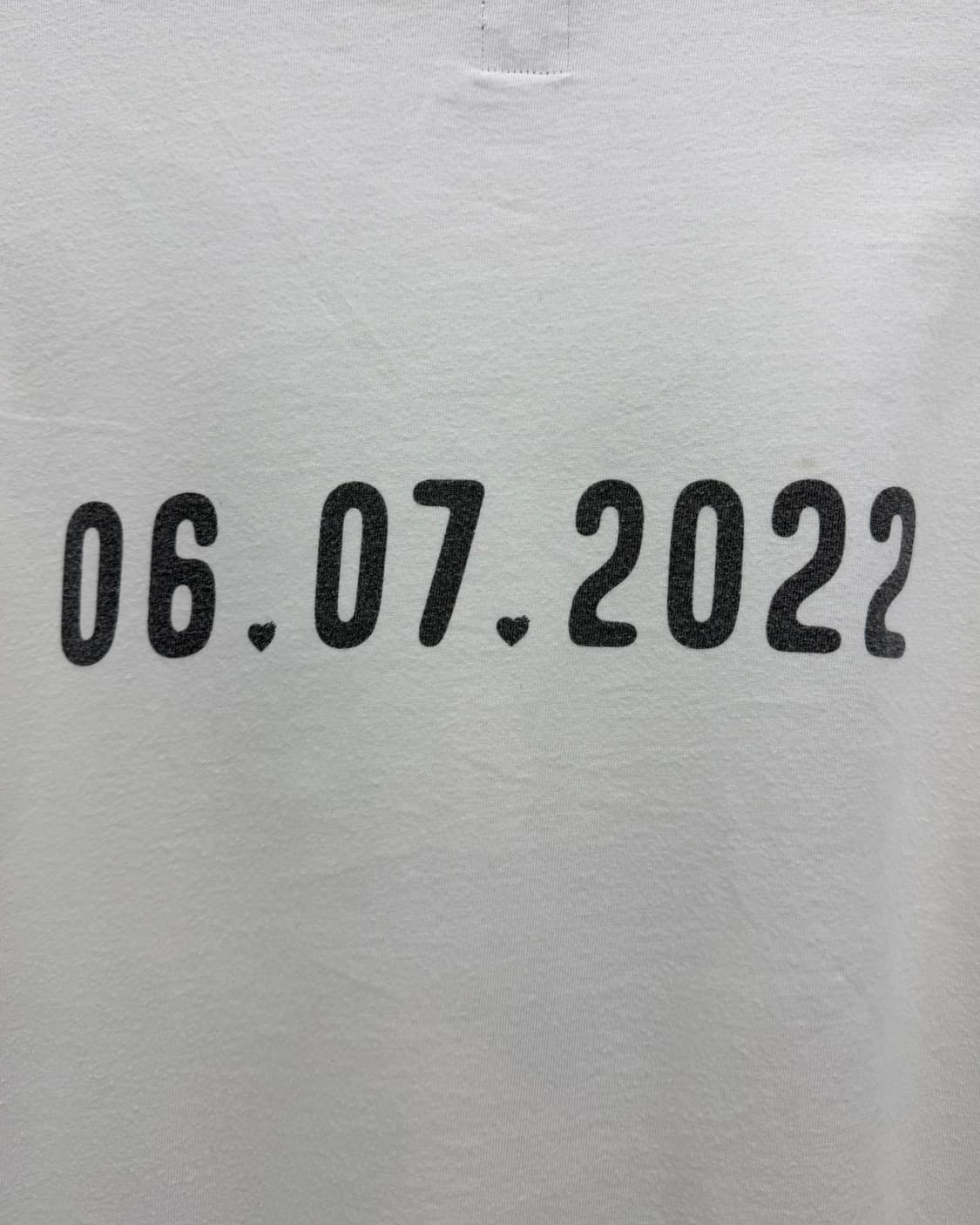 휴먼메이드 하트 로고 화이트 반팔 티셔츠 상품이미지5