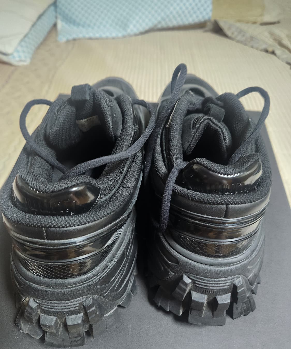 준지 스니커즈 블랙 270 상품이미지4