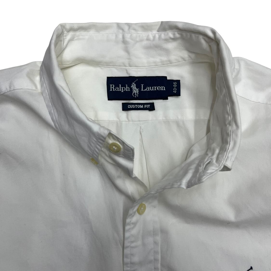 폴로 랄프로렌 네이비포니 화이트 셔츠 상품이미지5