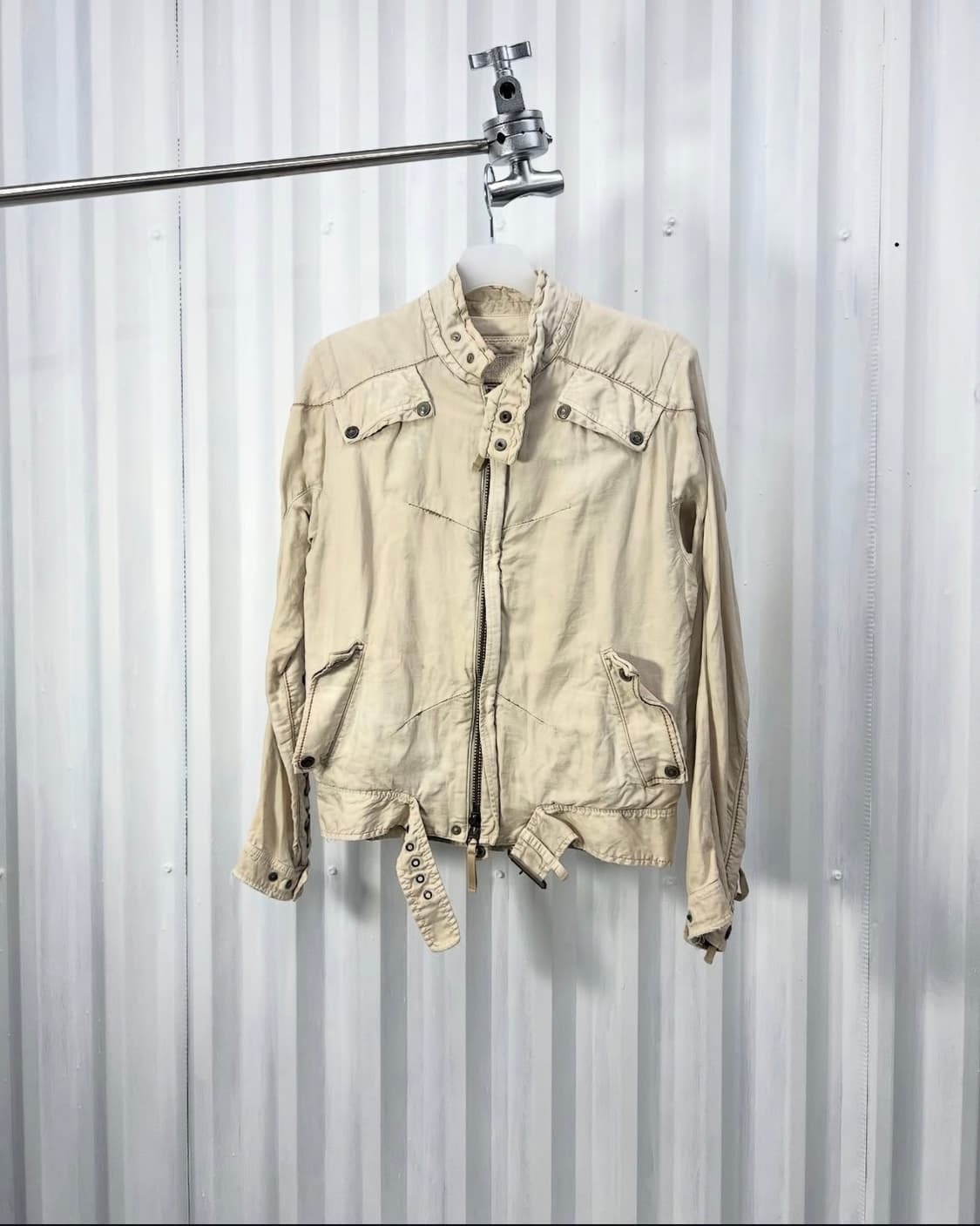90s) Girbaud biker jk 상품이미지1