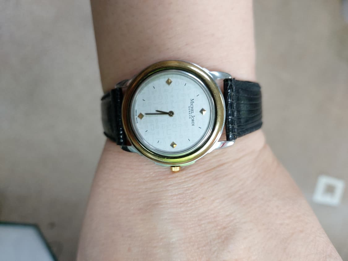 미쉘 조르디 남성 도마뱀 가죽 시계 상품이미지4