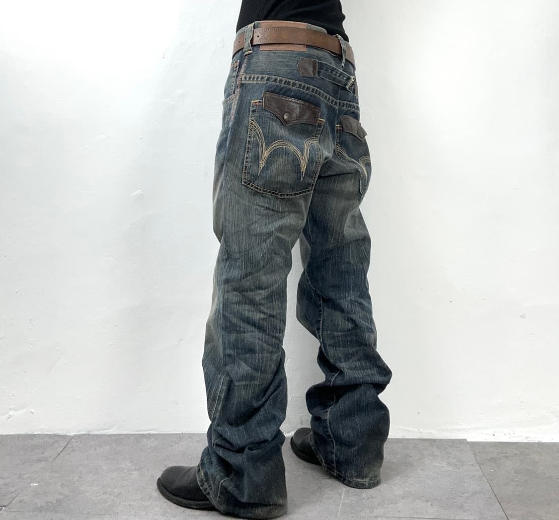 Edwin Blue Trip Cowhide Leather Strap Di 상품이미지1