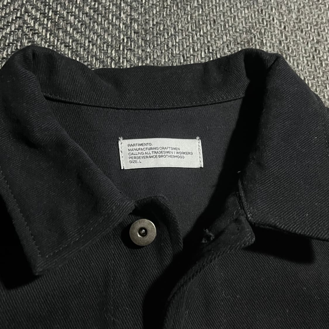 [L] PARTIMENTO 파르티멘토 면자켓 상품이미지4