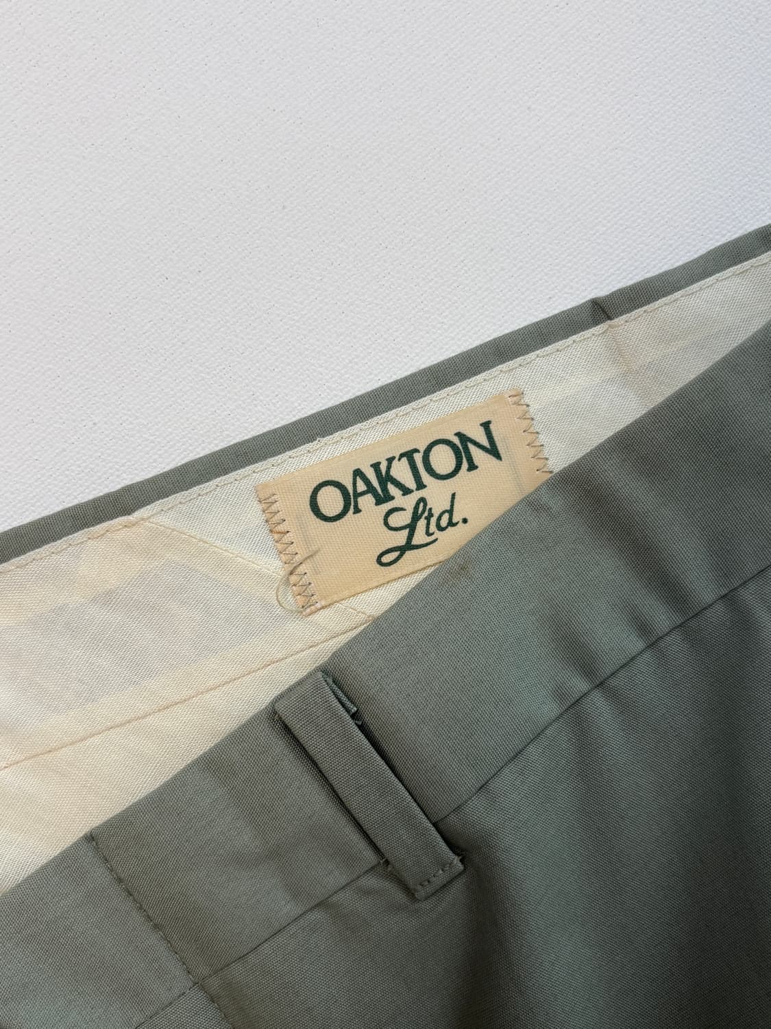 [36x32] 90s QAKTON 밀리터리 군납용 슬랙스 상품이미지5