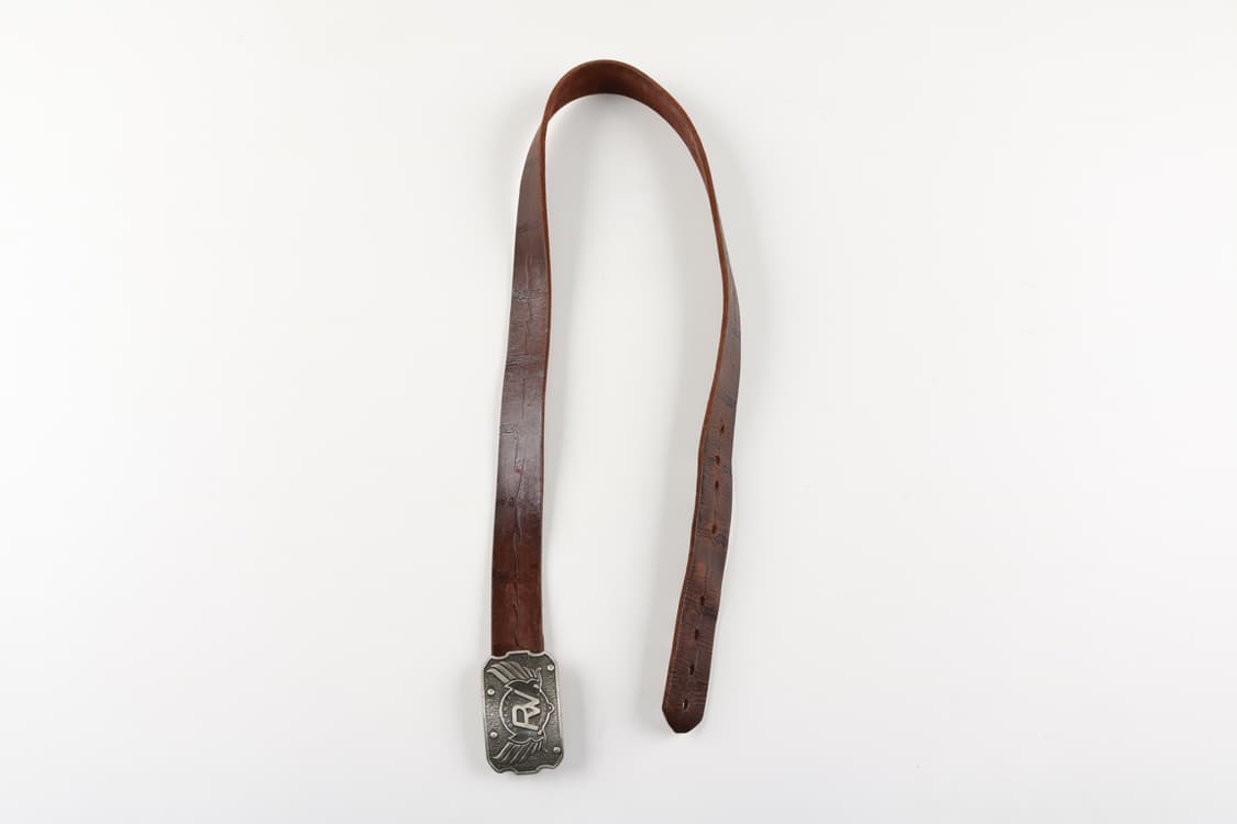 [32~36인치] 90's 로카웨어 소가죽 통가죽 벨트 상품이미지3