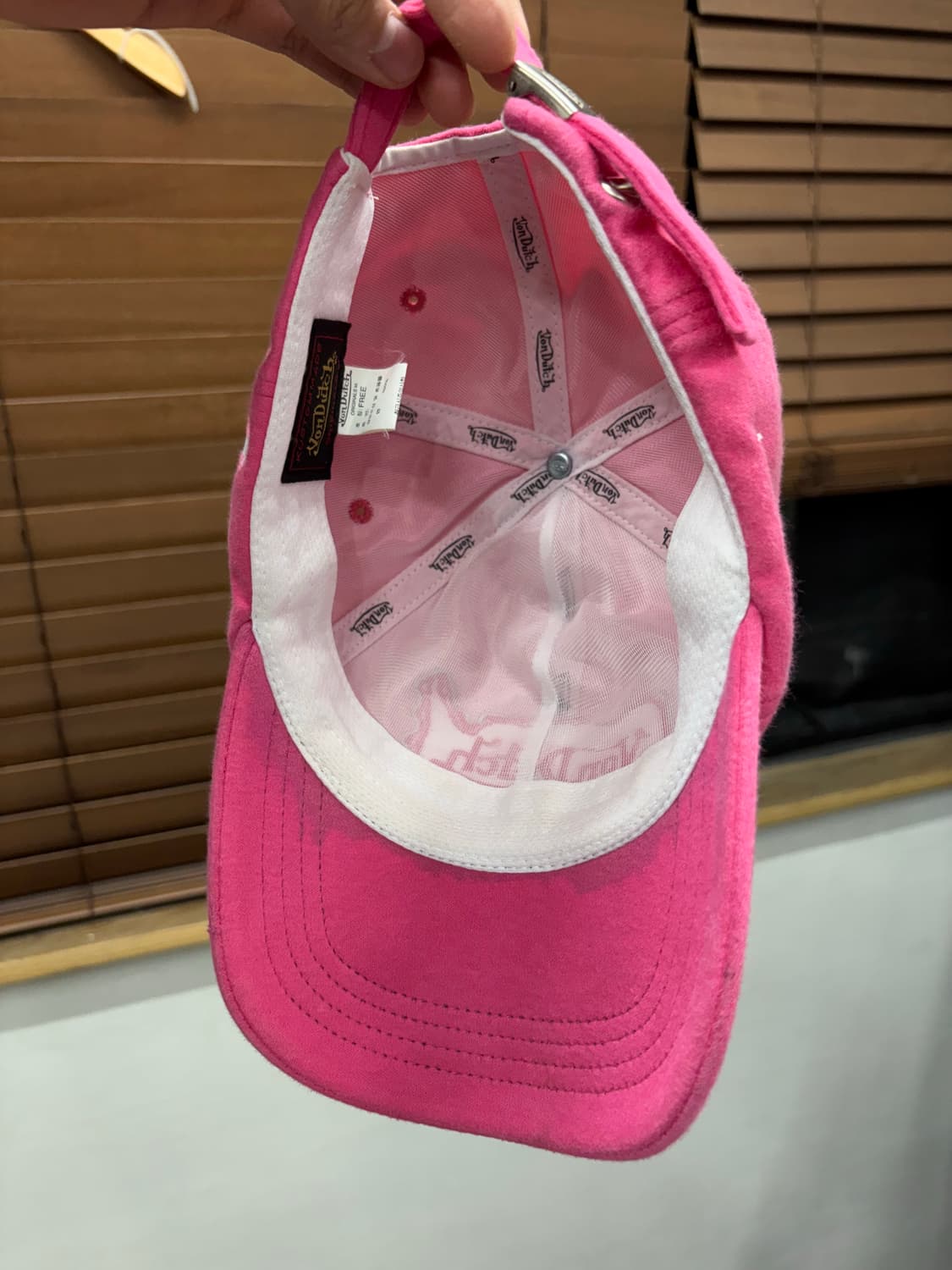 VonDutch 본더치 y2k 볼캡 모자 상품이미지5