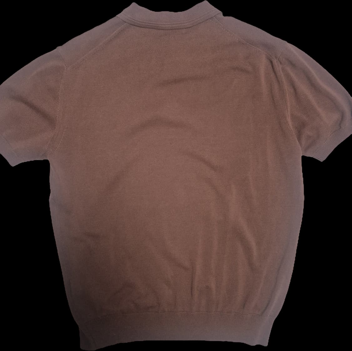 부기홀리데이 브라운 KNITTED POLO SHIRT 상품이미지2