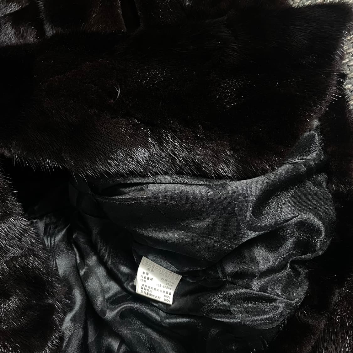 chatelaine 아카이브 우먼스 밍크 자켓 브라운o 4748 상품이미지7