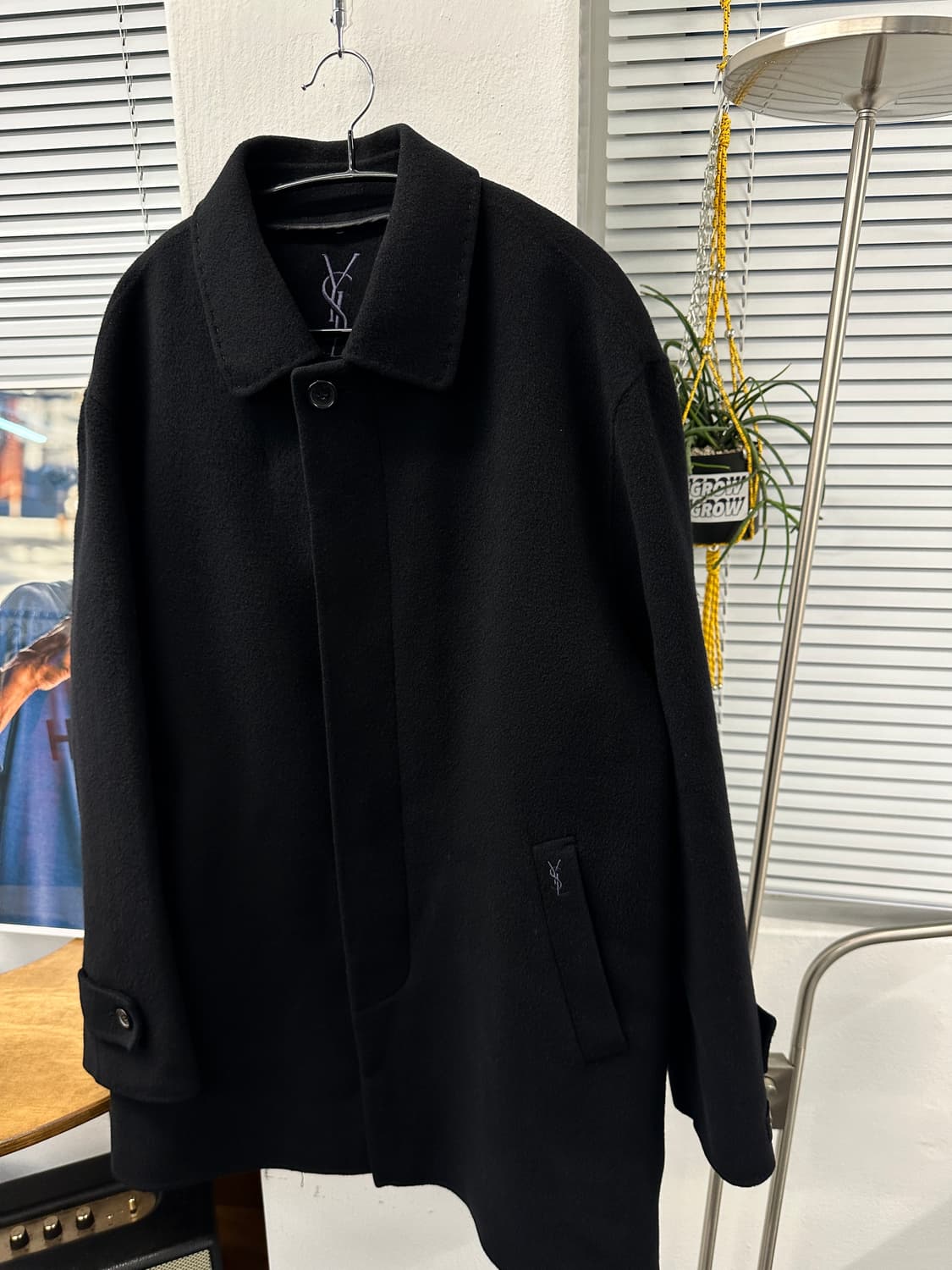 YSL 생로랑 울 자켓 코트 상품이미지1