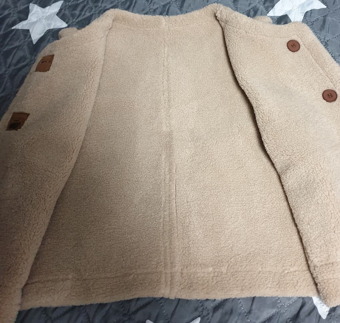 포커스 무스탕 스웨이드 양털 조끼 베스트 브라운 (F) 상품이미지3