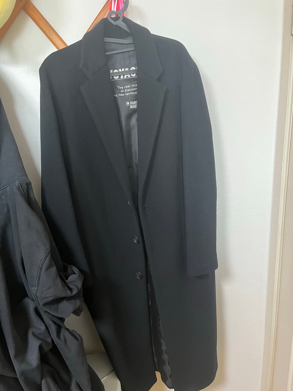 인사일런스 분트 싱글코트 상품이미지1