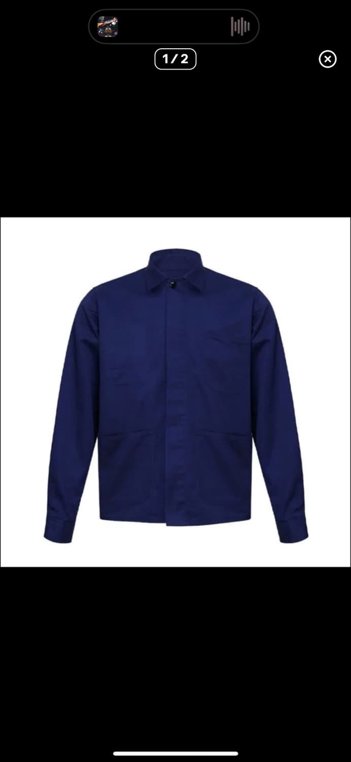 강정석 X French 자켓 블루 2->3 교환 상품이미지1