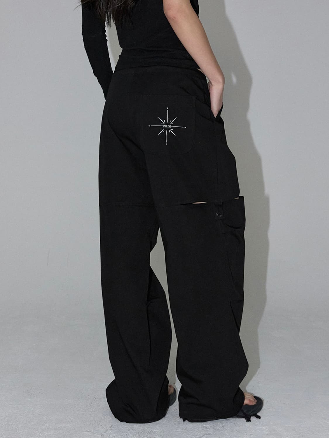 이네기 Organic Slit String Pants 상품이미지3