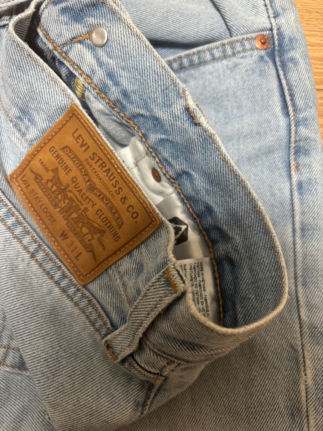 리바이스 프리미엄 스테이루즈 데님 상품이미지9