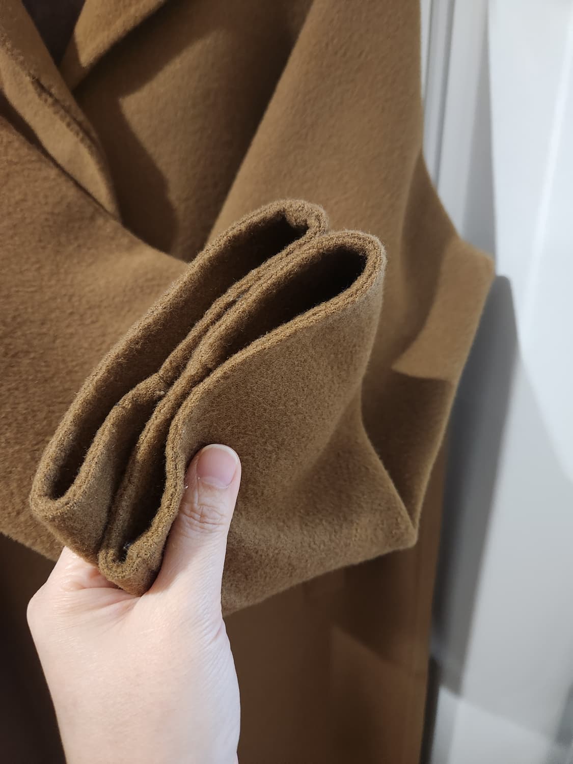 스튜디오톰보이. 울혼방카멜롱코트. 상품이미지8