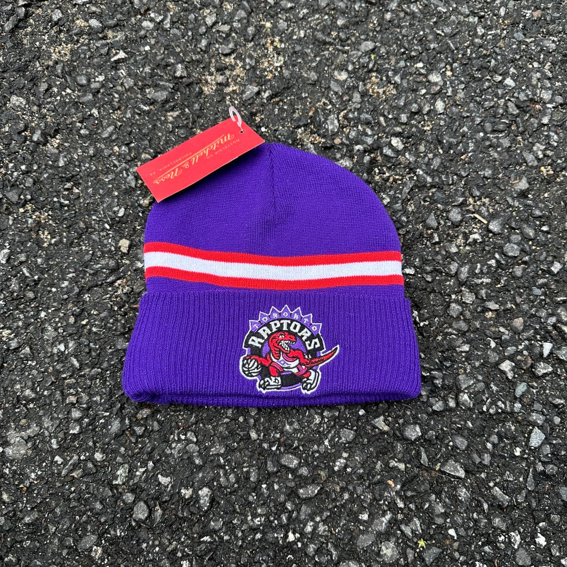 vintage mitchell&ness raptors beanie 상품이미지1