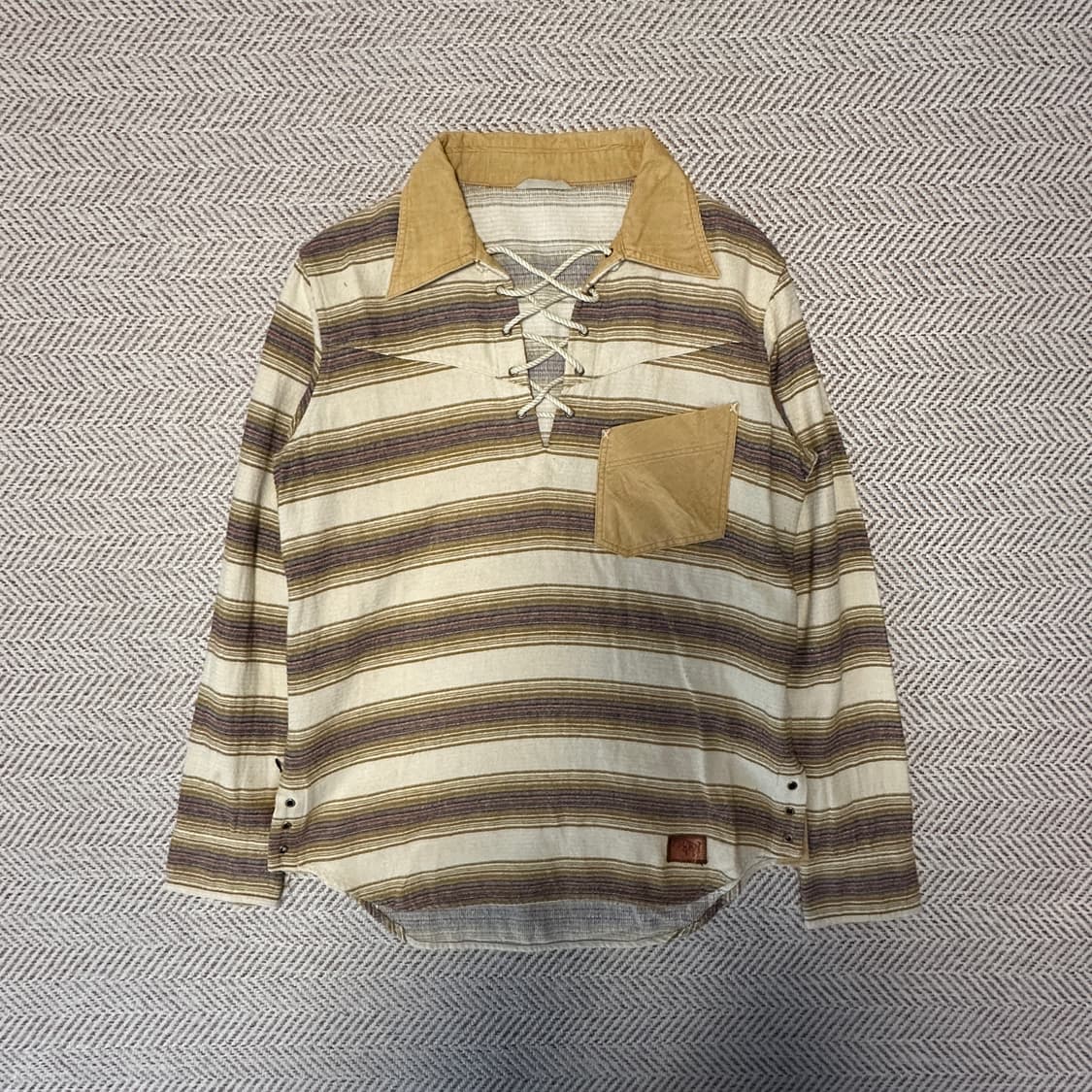 BURN OUT japan made work shirt 상품이미지1