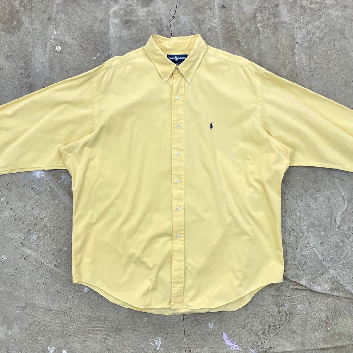 90's 폴로 트윌코튼 셔츠 XL 상품이미지2