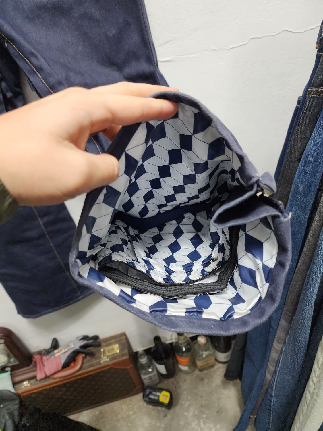 언리미티드G 생지 데님 스키 보드복 하의 상품이미지7