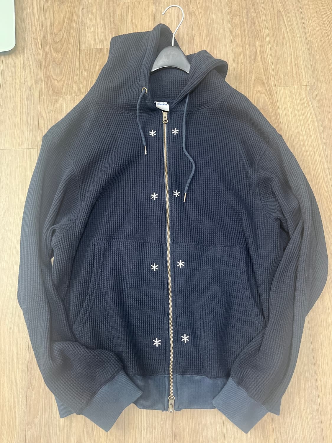 더콜디스트모먼트 와플 후드집업 L 상품이미지6