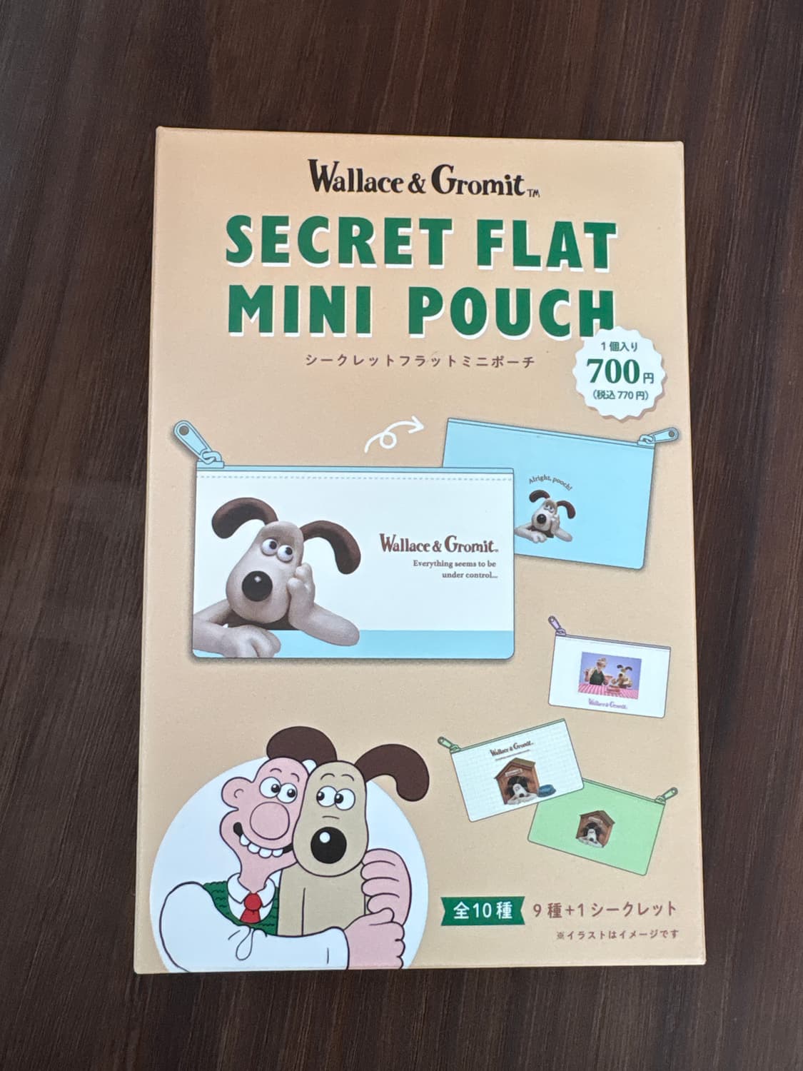 그로밋 플랫파우치 랜덤 상품이미지1