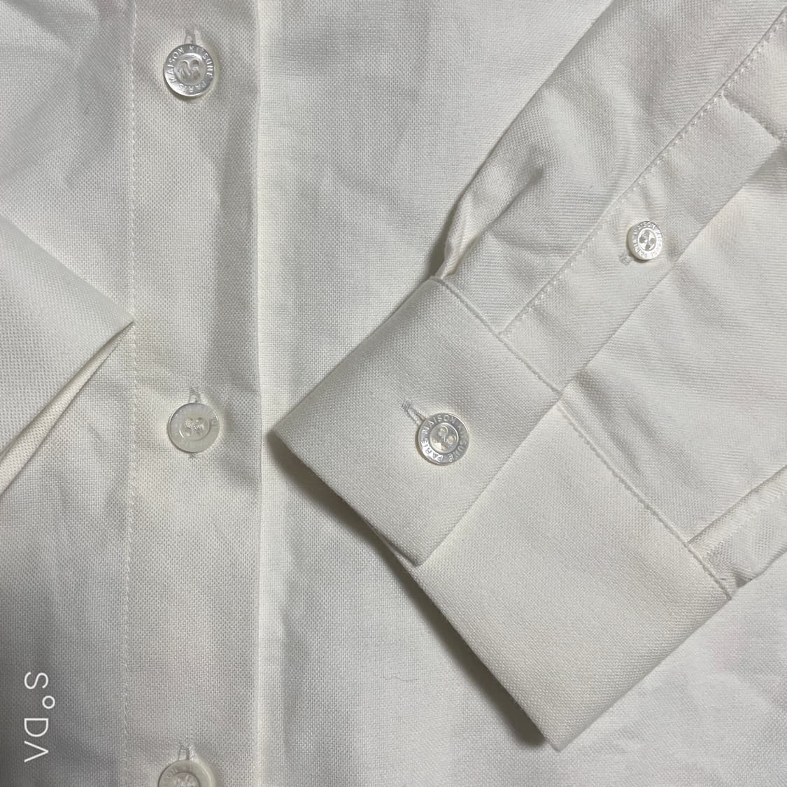 메종키츠네 화이트 셔츠 폭스 로고 상품이미지4