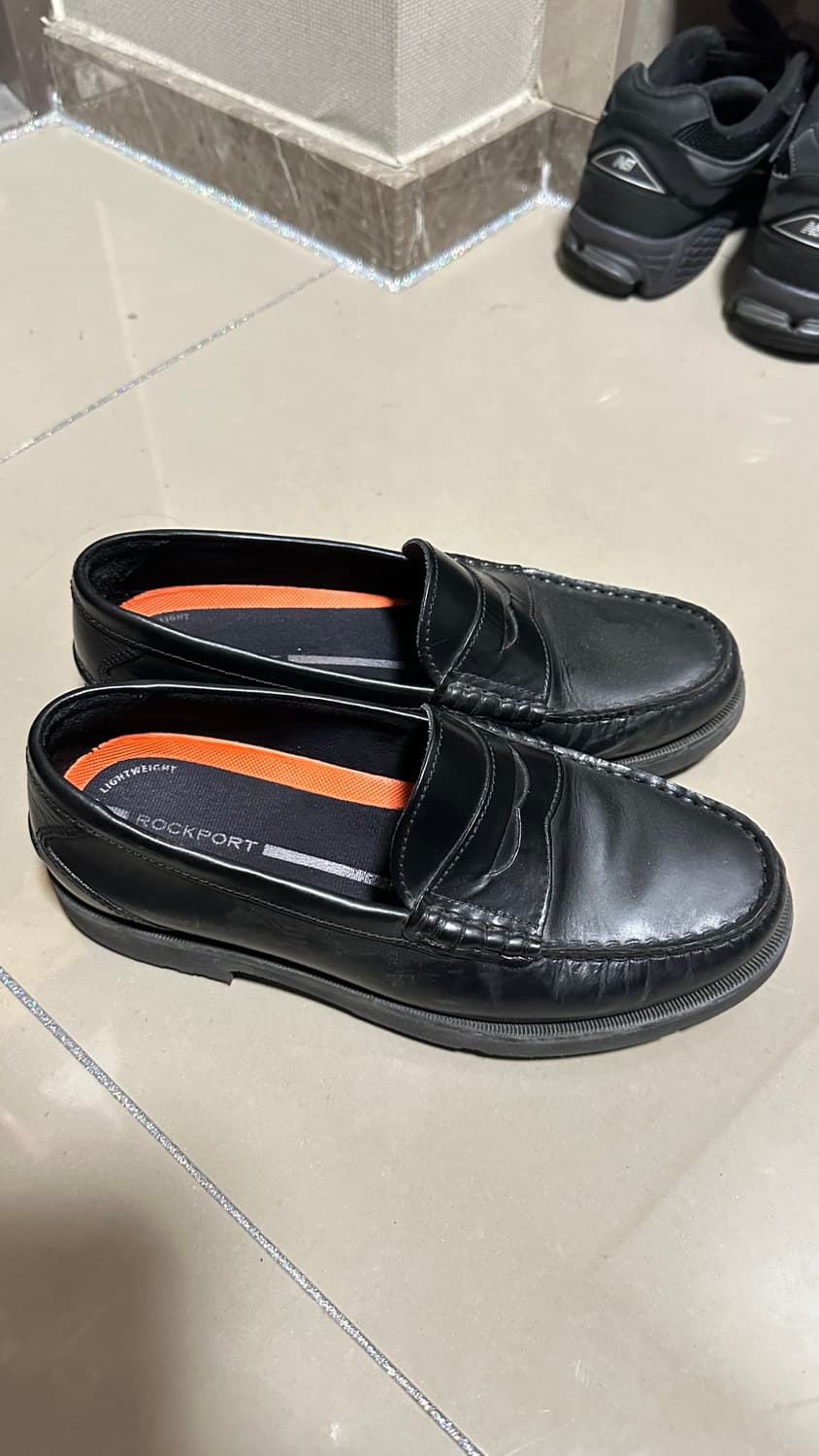 락포트 모던프렙 페니 로퍼 6.5w (245 와이드) 블랙 상품이미지2