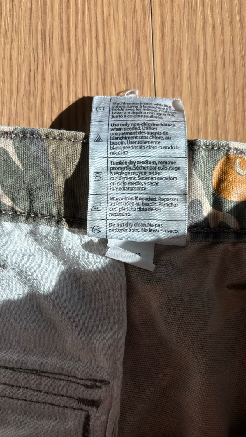 Carhartt Camo pattern Cargo Pants 상품이미지6