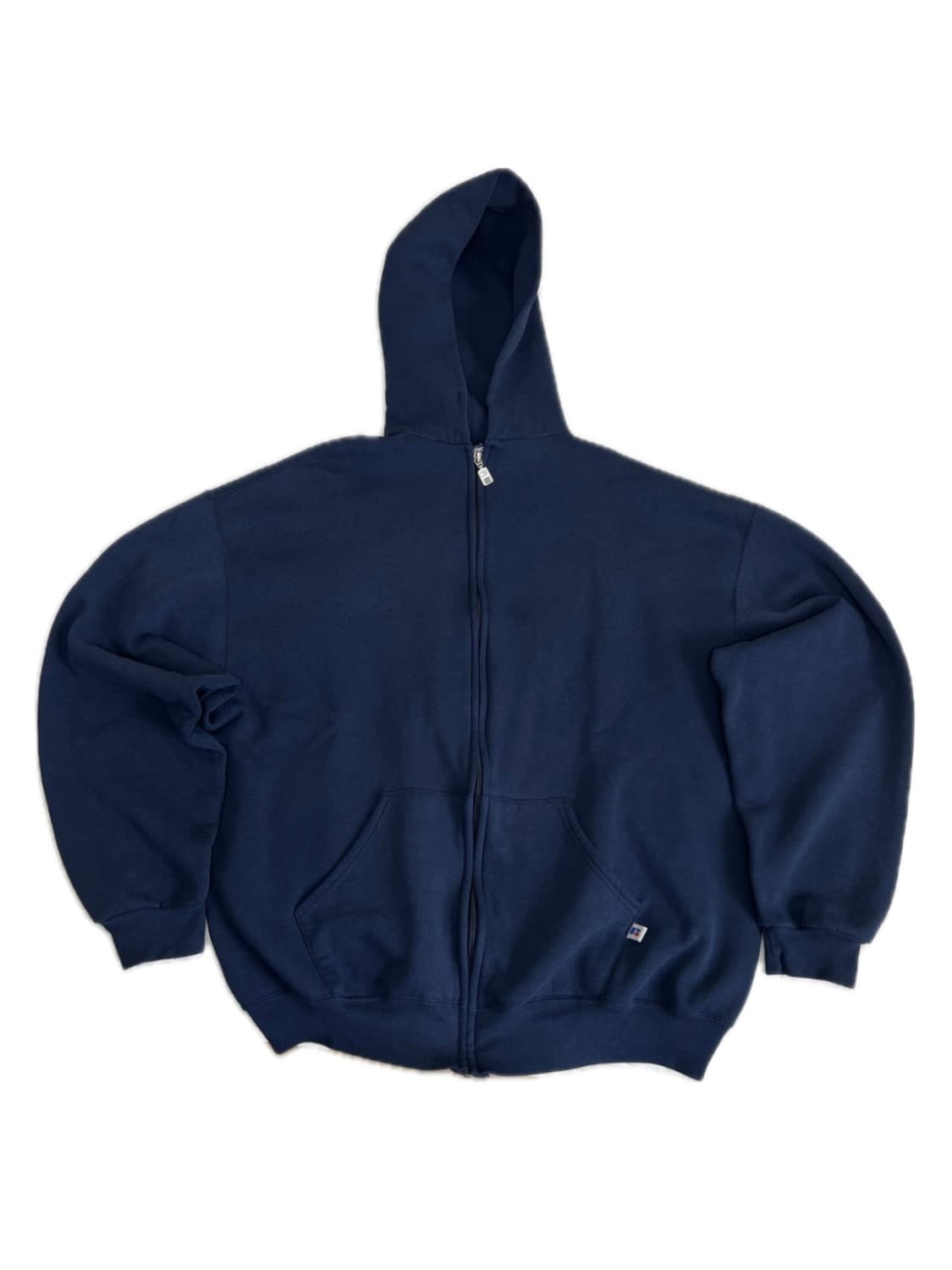 90s russell zip-up hoodie 빈티지 러셀 후드집업 상품이미지1