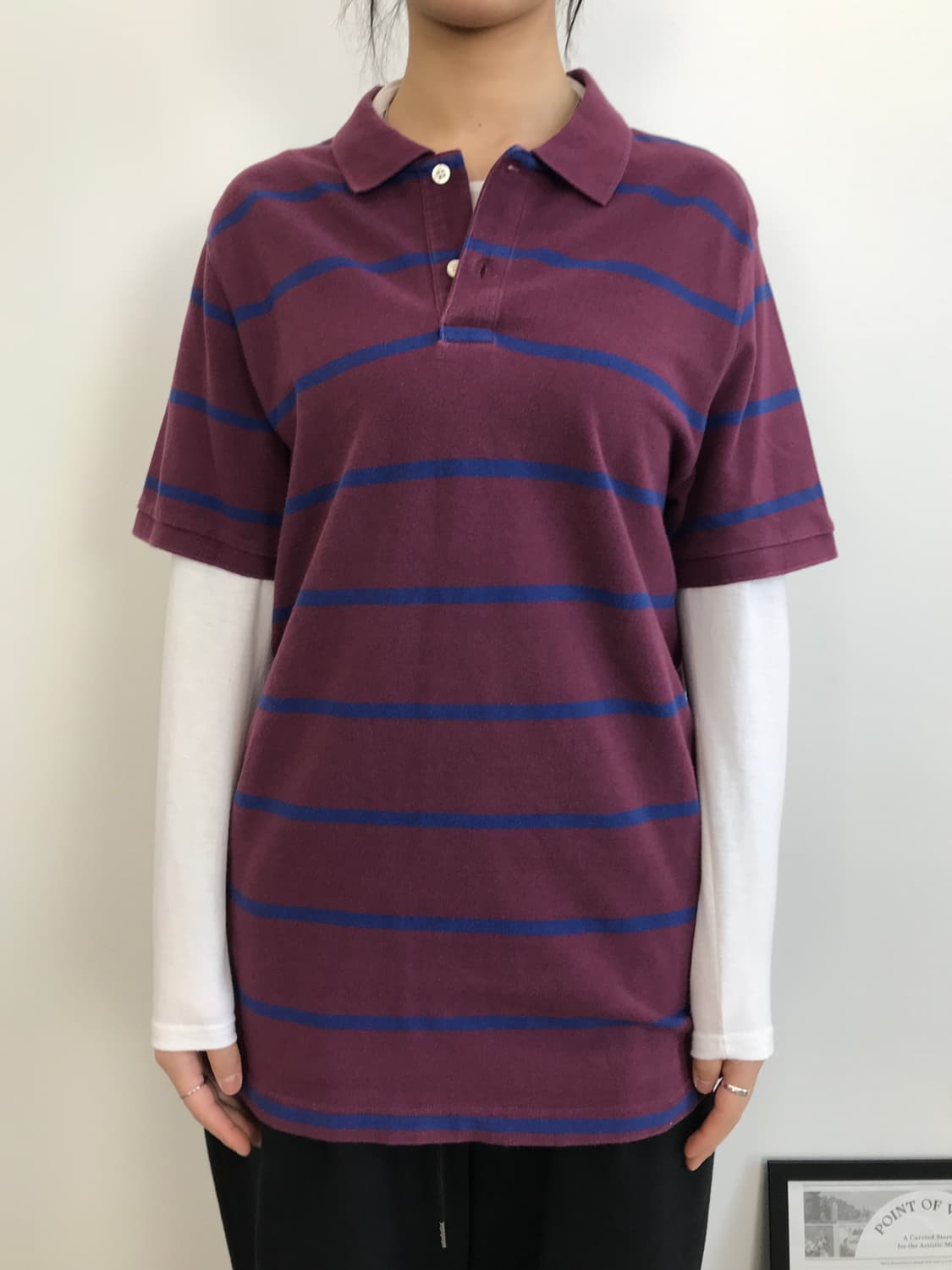 GAP Stripe Polo Shirt 상품이미지2