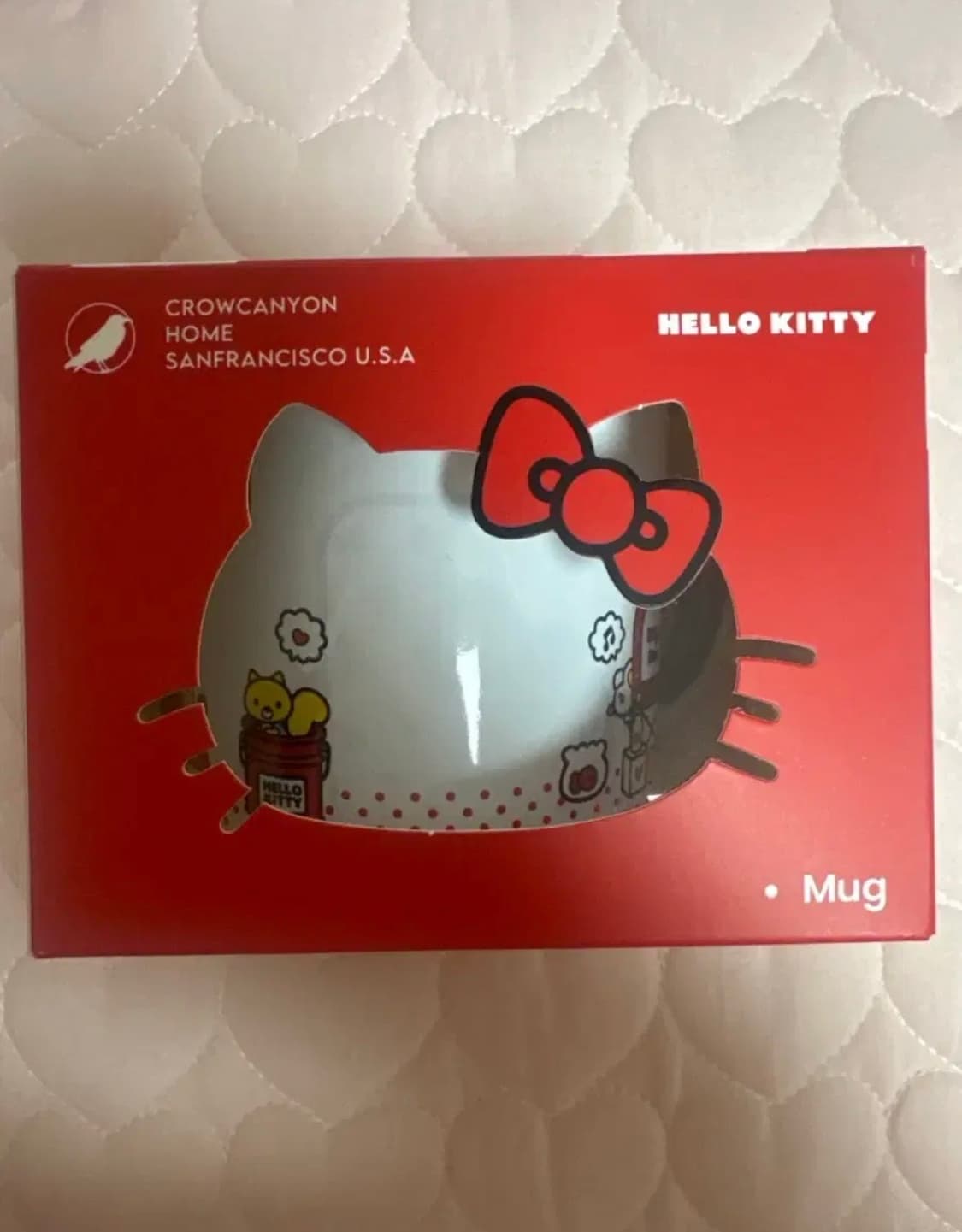 크로우캐년 헬로키티 머그컵 레드 상품이미지1