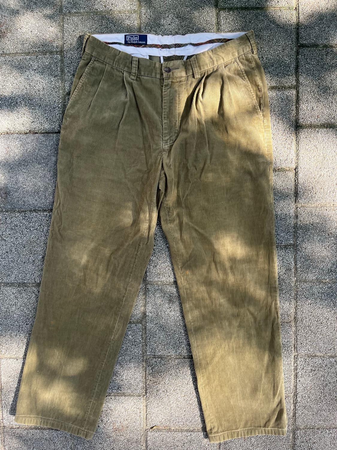 폴로 투턱 코듀로이 치노 상품이미지1