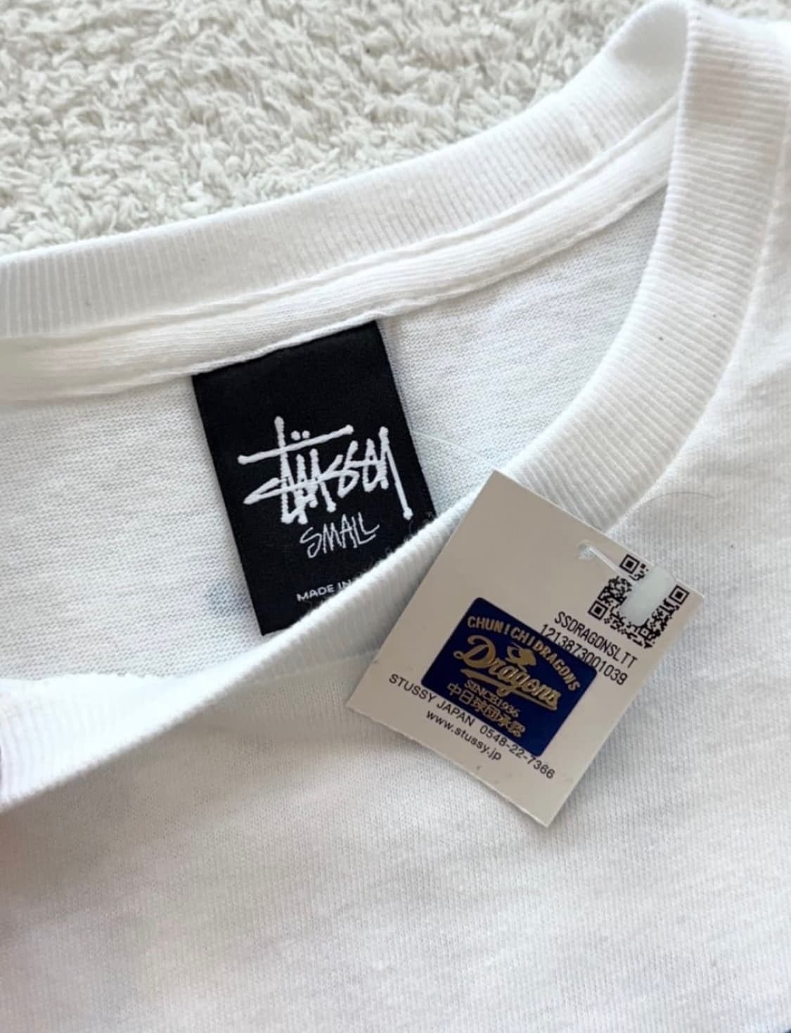 스투시x주니치 드래곤즈 티셔츠 s 상품이미지3