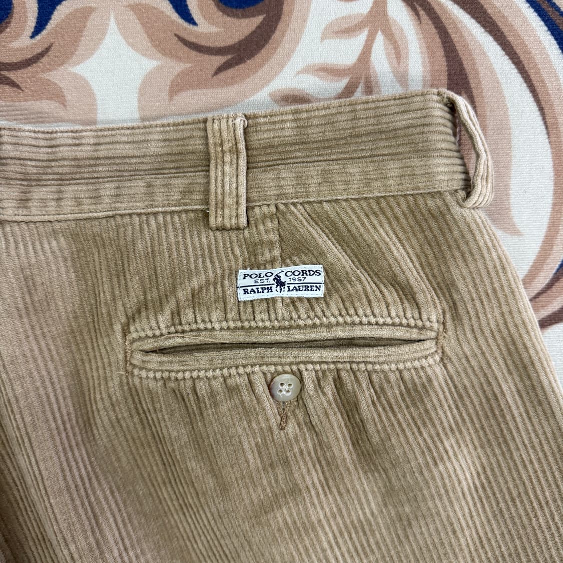 (34)90s 폴로 랄프로렌 와이드 코듀로이 팬츠 상품이미지2