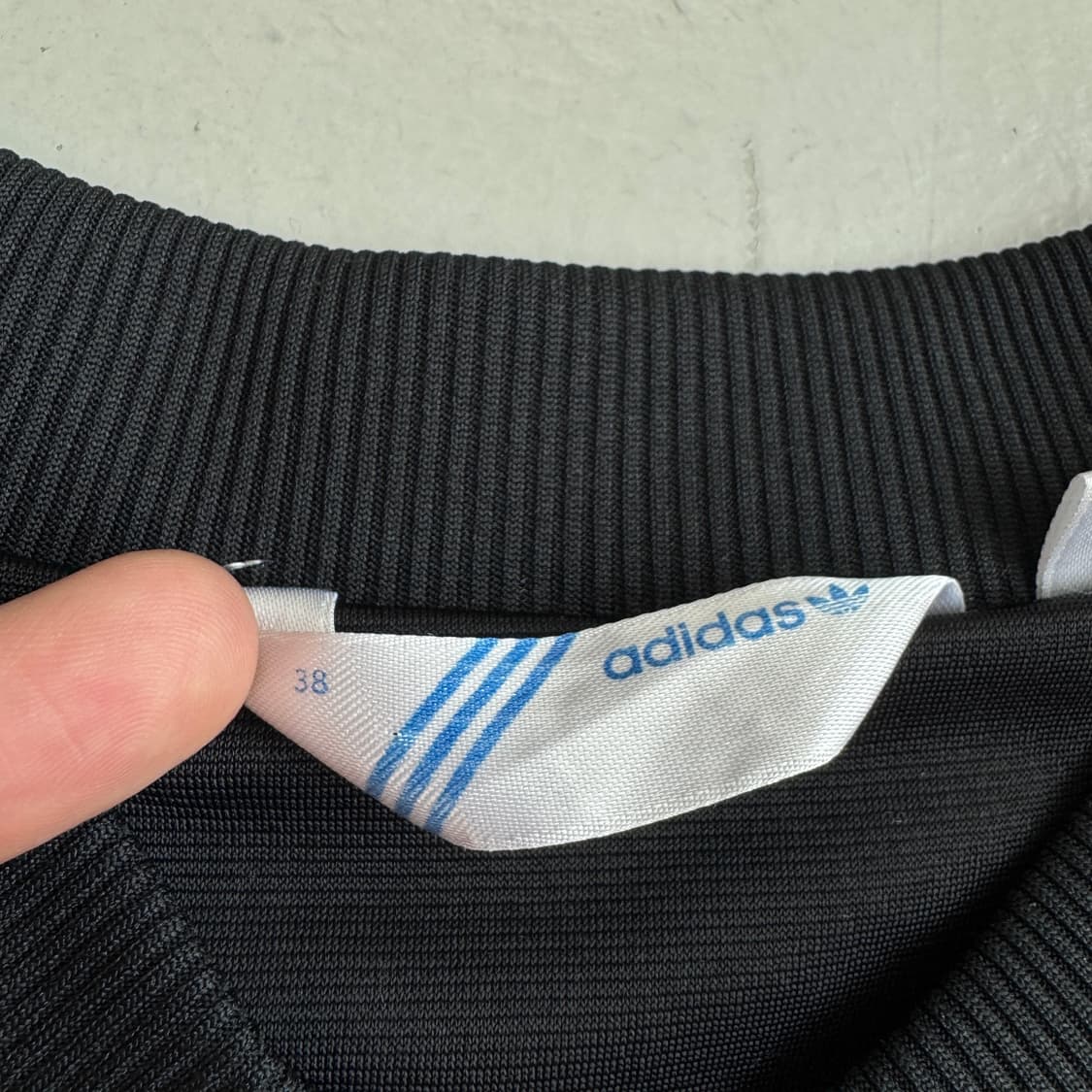 아디다스 검은 블랙실버 파이어버드 슈퍼스타 트랙탑 져지 상품이미지4