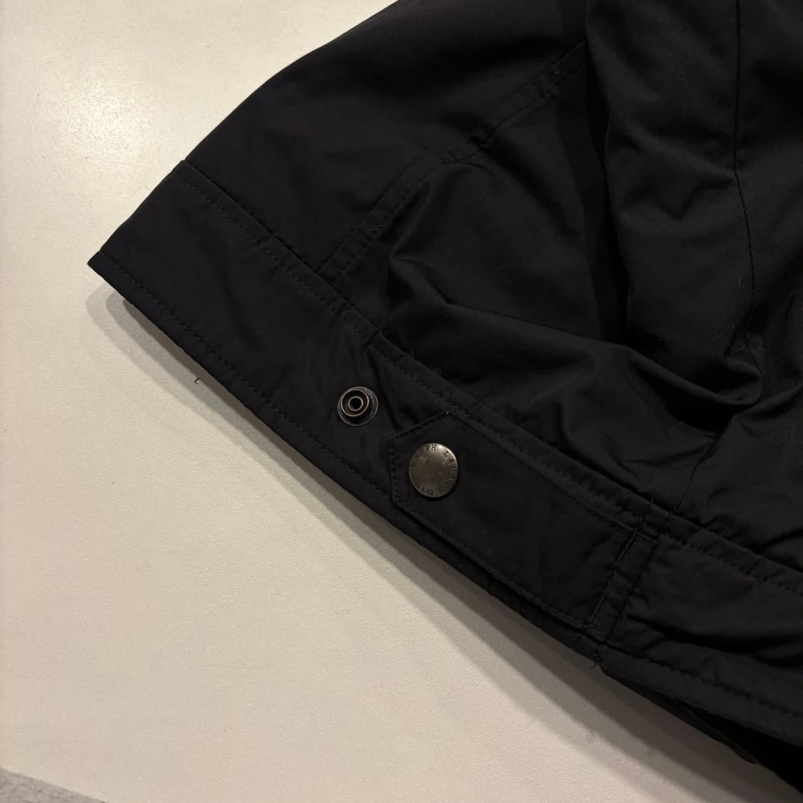 [L] 폴로 랄프로렌 블랙 폴리쉘 기모안감 자켓 점퍼 C526 상품이미지7