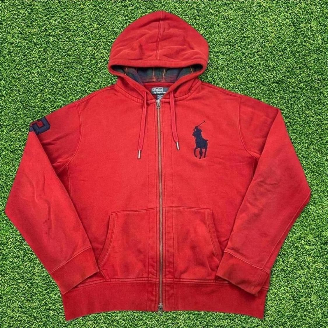 폴로 랄프로렌 빅포니 로고 후드 집업 상품이미지2